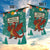 Wales Christmas Garden Flag with Red Dragon Santa Sleigh and Festive Green Snowflake - Wonder Print Shop