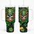 Happy St. Patrick's Day Skull Tumbler With Handle - Wonder Print Shop