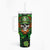 Happy St. Patrick's Day Skull Tumbler With Handle - Wonder Print Shop