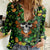 Happy St. Patrick's Day Skull Women Casual Shirt - Wonder Print Shop