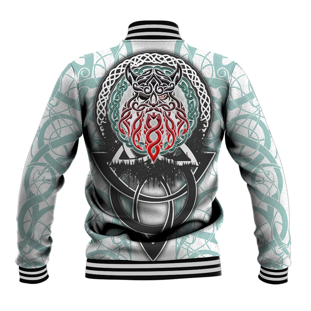 Vking Odin Baseball Jacket God Of Asgard - Wonder Print Shop