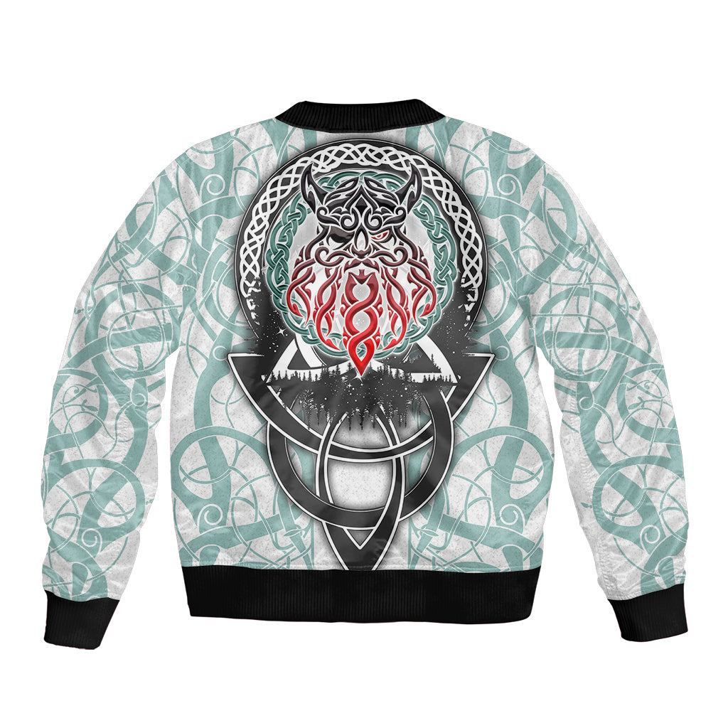 Vking Odin Bomber Jacket God Of Asgard - Wonder Print Shop