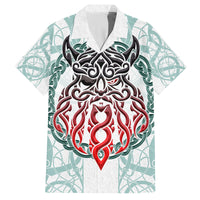 Vking Odin Family Matching Off Shoulder Maxi Dress and Hawaiian Shirt God Of Asgard - Wonder Print Shop