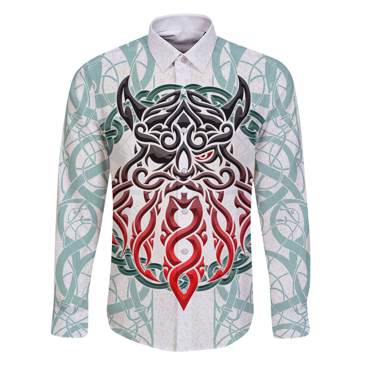 Vking Odin Family Matching Short Sleeve Bodycon Dress and Hawaiian Shirt God Of Asgard - Wonder Print Shop