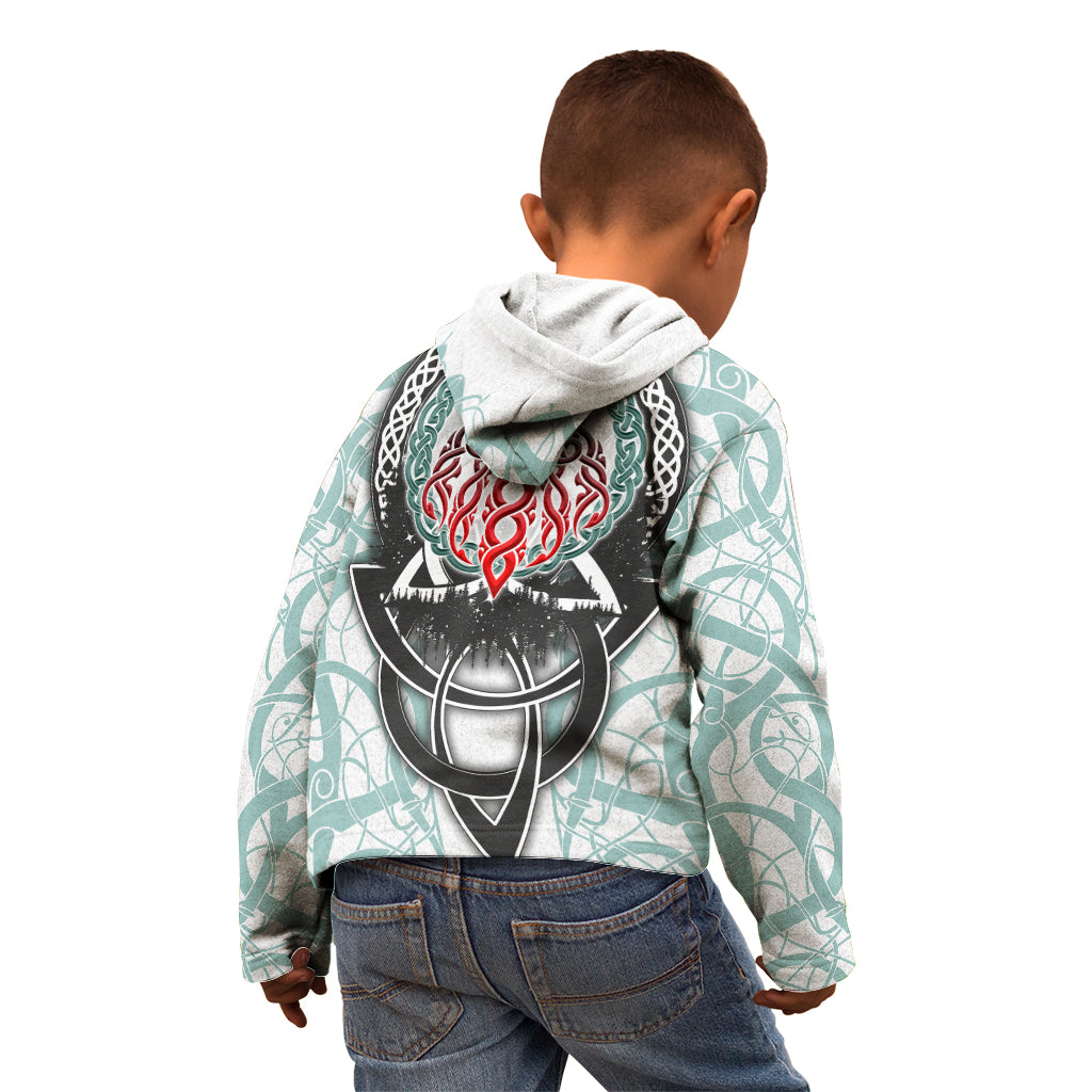Vking Odin Kid Hoodie God Of Asgard - Wonder Print Shop