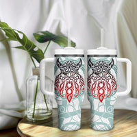 Vking Odin Tumbler With Handle God Of Asgard - Wonder Print Shop