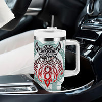 Vking Odin Tumbler With Handle God Of Asgard - Wonder Print Shop