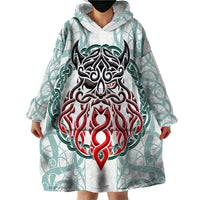 Vking Odin Wearable Blanket Hoodie God Of Asgard - Wonder Print Shop