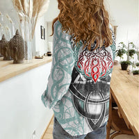 Vking Odin Women Casual Shirt God Of Asgard - Wonder Print Shop