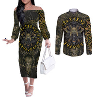viking-warrior-couples-matching-off-the-shoulder-long-sleeve-dress-and-long-sleeve-button-shirts
