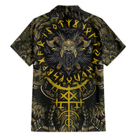 Viking Warrior Family Matching Long Sleeve Bodycon Dress and Hawaiian Shirt - Wonder Print Shop