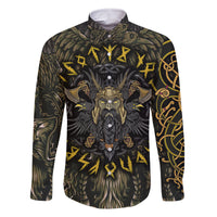 Viking Warrior Family Matching Off Shoulder Short Dress and Hawaiian Shirt - Wonder Print Shop