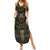Viking Warrior Family Matching Summer Maxi Dress and Hawaiian Shirt - Wonder Print Shop