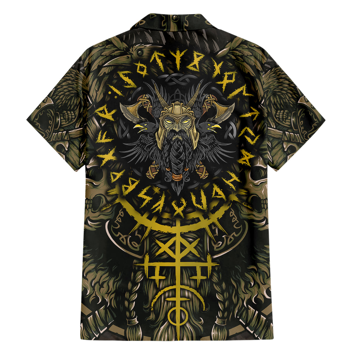 Viking Warrior Hawaiian Shirt - Wonder Print Shop