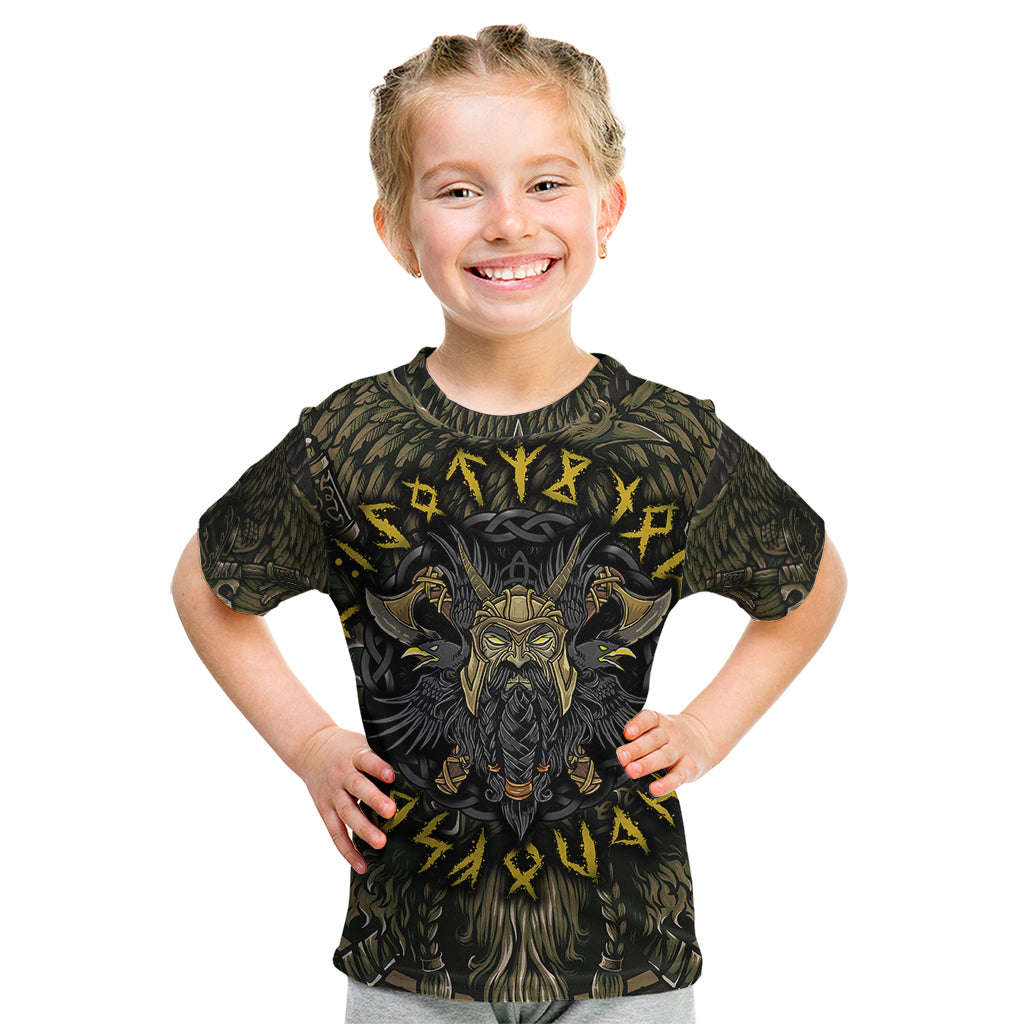 Viking Warrior Kid T Shirt - Wonder Print Shop