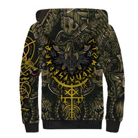 Viking Warrior Sherpa Hoodie - Wonder Print Shop