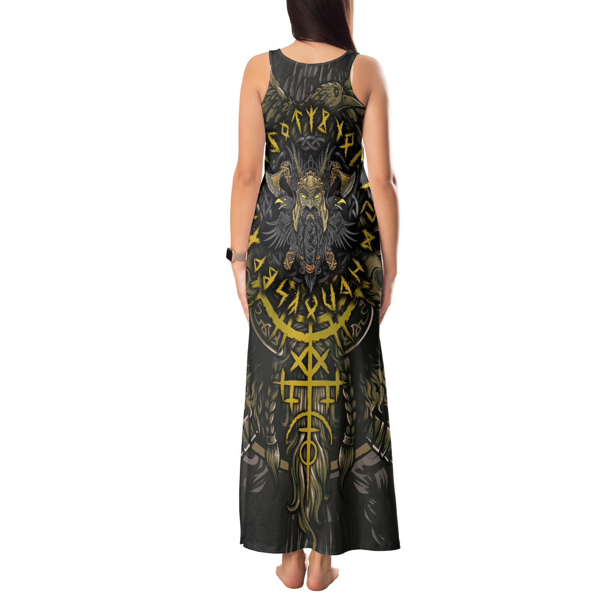Viking Warrior Tank Maxi Dress - Wonder Print Shop