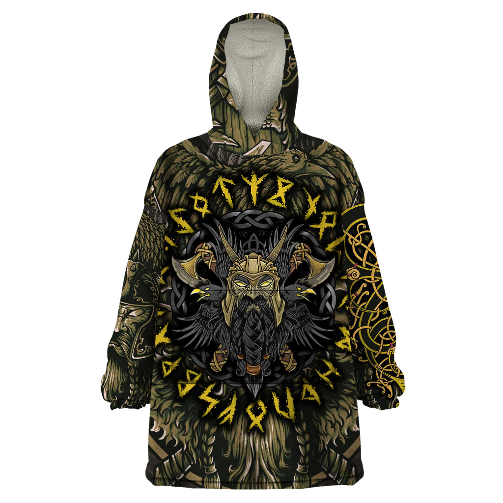 Viking Warrior Wearable Blanket Hoodie - Wonder Print Shop