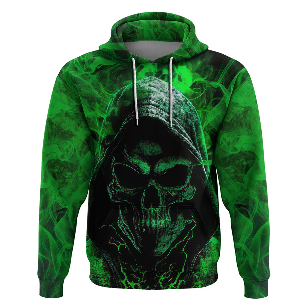 Skull Hoodie Try Again Tomorrow - Wonder Print Shop