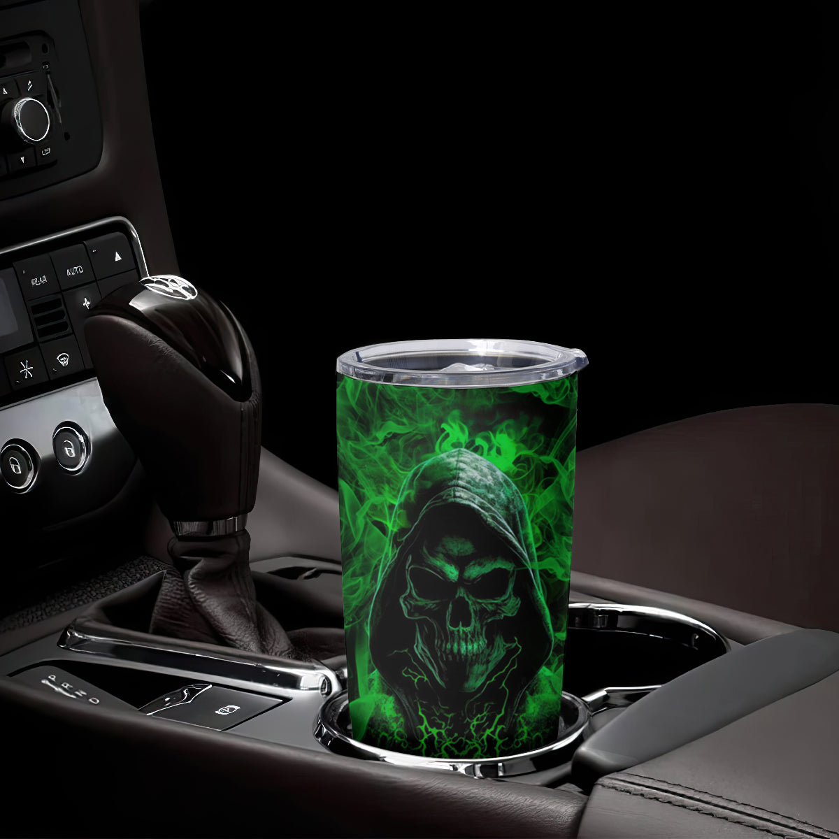 Skull Tumbler Cup Try Again Tomorrow - Wonder Print Shop