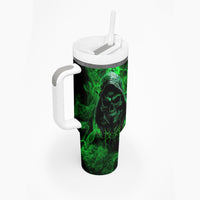 Skull Tumbler With Handle Try Again Tomorrow - Wonder Print Shop