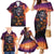 Halloween Skull Family Matching Mermaid Dress and Hawaiian Shirt Hello Darkness My Old Friend - Wonder Print Shop