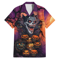 Halloween Skull Family Matching Mermaid Dress and Hawaiian Shirt Hello Darkness My Old Friend - Wonder Print Shop