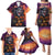 Halloween Skull Family Matching Puletasi Dress and Hawaiian Shirt Hello Darkness My Old Friend - Wonder Print Shop