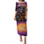 Halloween Skull Family Matching Puletasi Dress and Hawaiian Shirt Hello Darkness My Old Friend - Wonder Print Shop