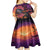 Halloween Skull Kid Short Sleeve Dress Hello Darkness My Old Friend - Wonder Print Shop