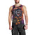 Halloween Skull Men Tank Top Hello Darkness My Old Friend - Wonder Print Shop