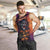 Halloween Skull Men Tank Top Hello Darkness My Old Friend - Wonder Print Shop