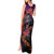 Halloween Skull Tank Maxi Dress Hello Darkness My Old Friend - Wonder Print Shop