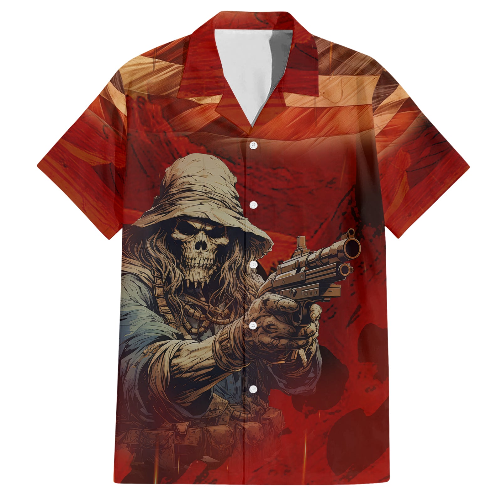 America Live It - Love It Or Get The Hell Out Hawaiian Shirt - Wonder Print Shop