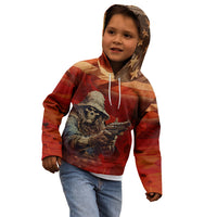 America Live It - Love It Or Get The Hell Out Kid Hoodie - Wonder Print Shop