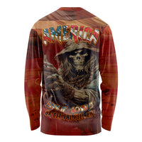 America Live It - Love It Or Get The Hell Out Long Sleeve Shirt - Wonder Print Shop