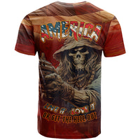 America Live It - Love It Or Get The Hell Out T Shirt - Wonder Print Shop
