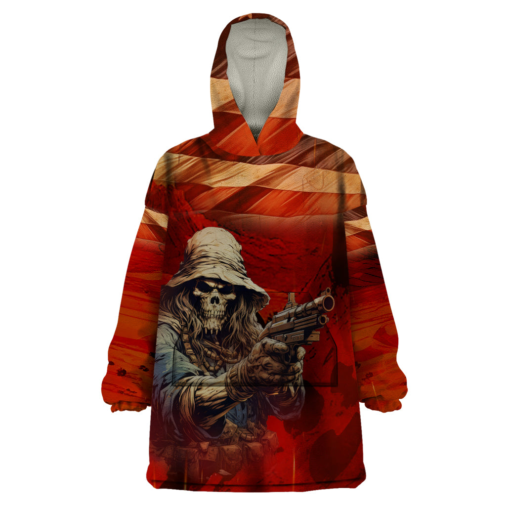 America Live It - Love It Or Get The Hell Out Wearable Blanket Hoodie - Wonder Print Shop