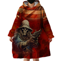 America Live It - Love It Or Get The Hell Out Wearable Blanket Hoodie - Wonder Print Shop