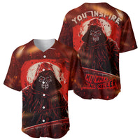 You Inspire My Inner Serial Killer Baseball Jersey - Wonder Print Shop