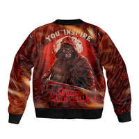 You Inspire My Inner Serial Killer Bomber Jacket - Wonder Print Shop