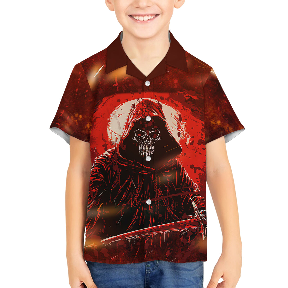 You Inspire My Inner Serial Killer Family Matching Off Shoulder Short Dress and Hawaiian Shirt - Wonder Print Shop