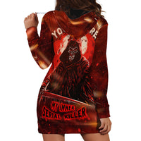 You Inspire My Inner Serial Killer Hoodie Dress - Wonder Print Shop