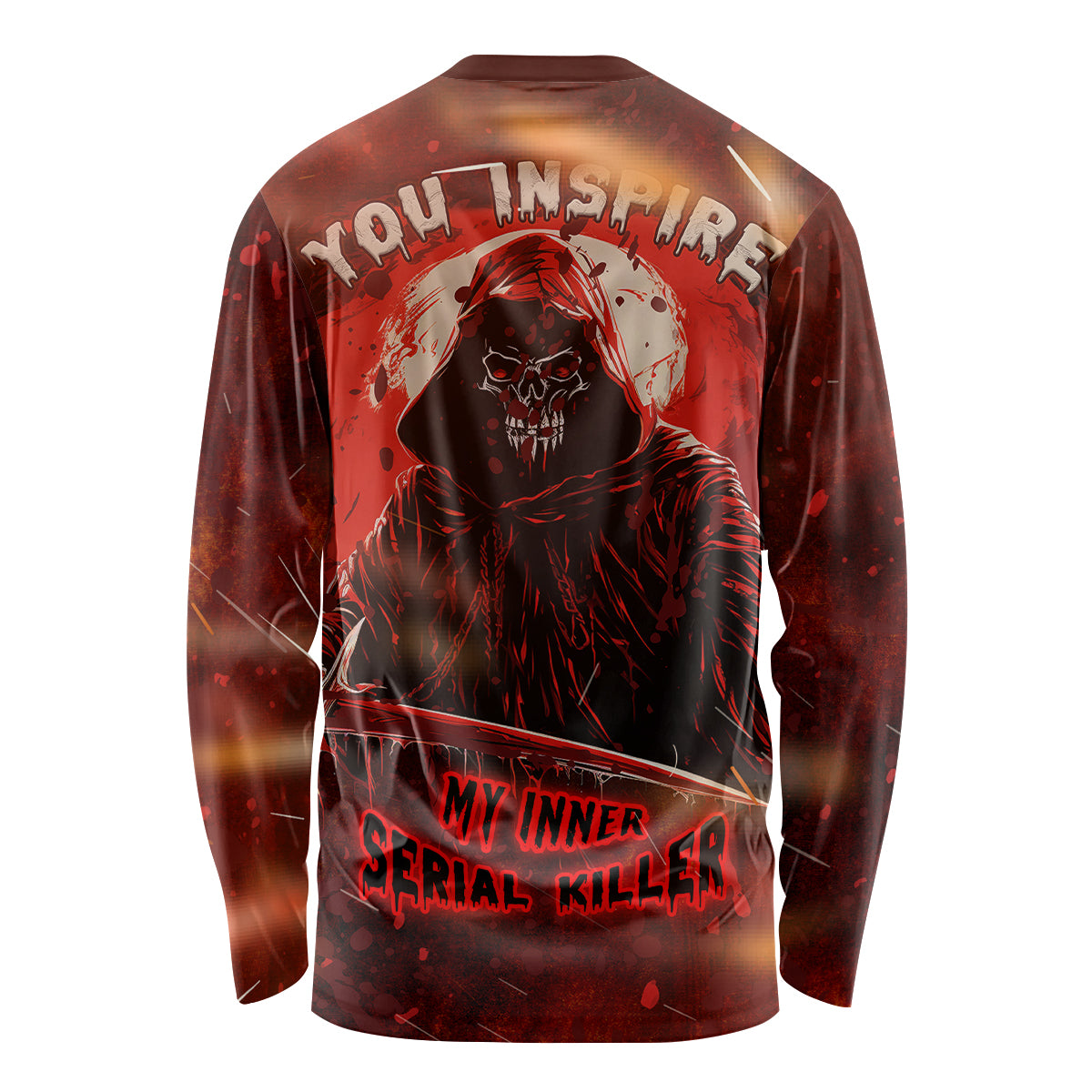 You Inspire My Inner Serial Killer Long Sleeve Shirt - Wonder Print Shop