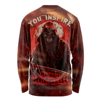 You Inspire My Inner Serial Killer Long Sleeve Shirt - Wonder Print Shop