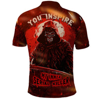 You Inspire My Inner Serial Killer Polo Shirt - Wonder Print Shop