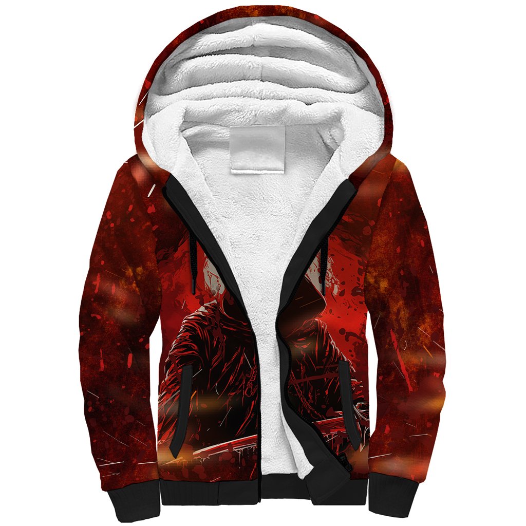 You Inspire My Inner Serial Killer Sherpa Hoodie - Wonder Print Shop