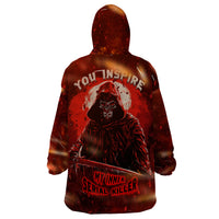 You Inspire My Inner Serial Killer Wearable Blanket Hoodie - Wonder Print Shop