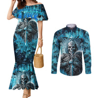 skull-couples-matching-mermaid-dress-and-long-sleeve-button-shirts-try-again-tomorrow