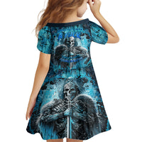 Skull Family Matching Puletasi Dress and Hawaiian Shirt Try Again Tomorrow - Wonder Print Shop